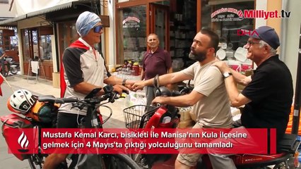 4 Mayıs'ta yola çıktı 107 gün sonra yolculuğunu tamamladı! 'Çocukluk hayalimdi'