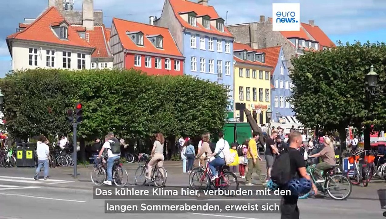 Auf der Flucht vor der Hitzewelle: In Dänemark vom kühlen Wetter profitieren