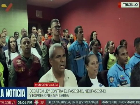 Trujillo | Autoridades nacionales debaten ley contra el fascismo y neofascismo en el mcpio. Valera