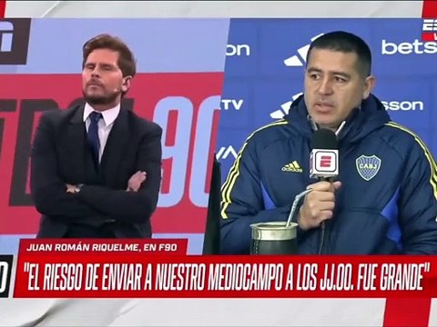 A mí no me reta ni mi viejo : Riquelme se enojó con un periodista y abandonó un móvil en vivo