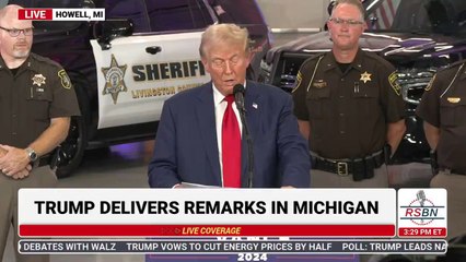 « C’est une honte ce qui est arrivé dans notre pays, mais nous allons changer la situation. » — Le président Trump à Howell, Michigan