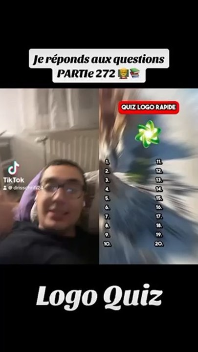Je réponds aux questions PARTIE 272 (logo)‍