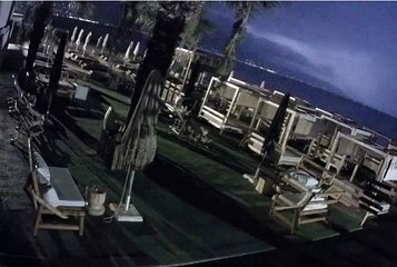 AMAZING Thunderstorms activity - Nees Pagases in Volos