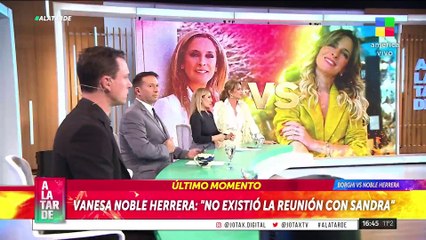  Sigue el ESCÁNDALO entre Sandra Borghi y Vanesa Noble Herrera por el REMIS-GATE