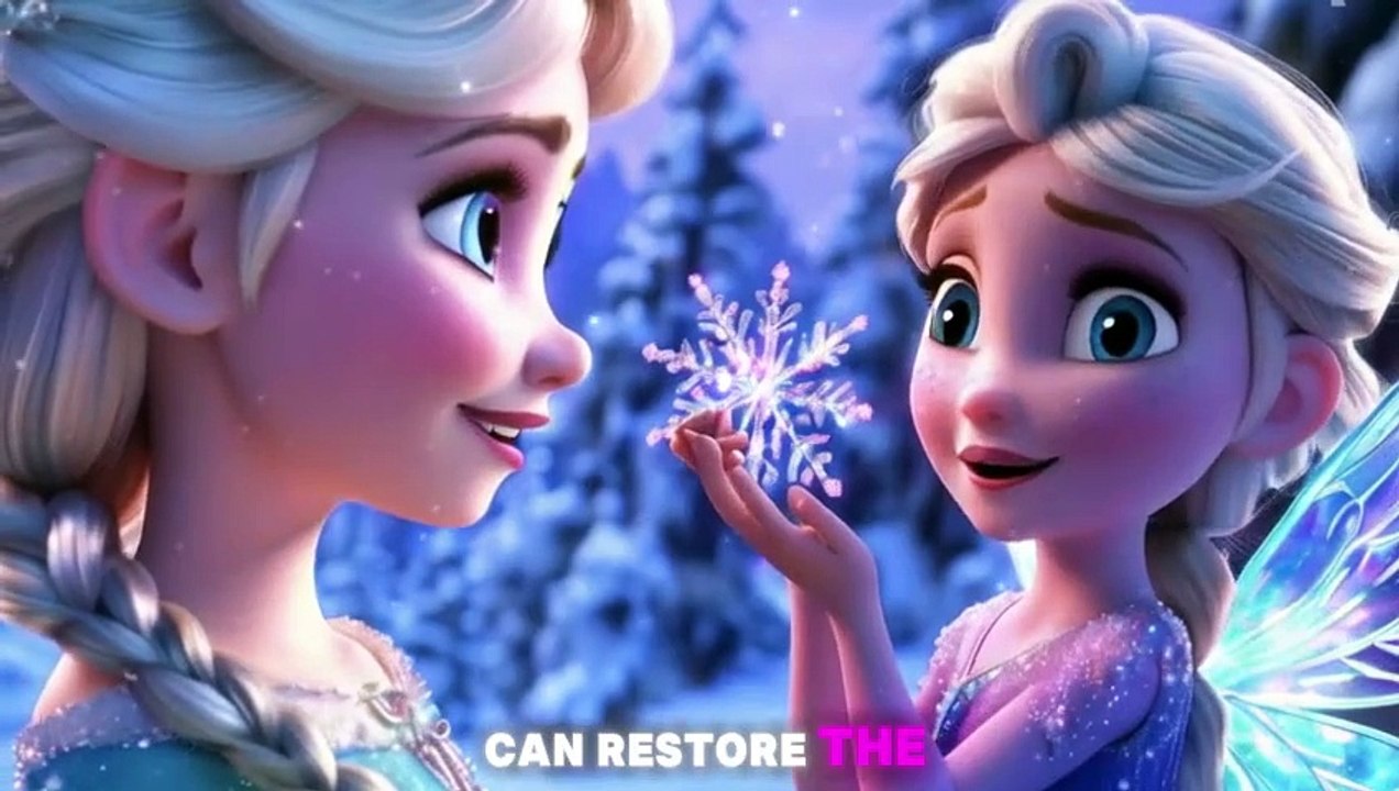 Elsa and the Frozen Rainbow