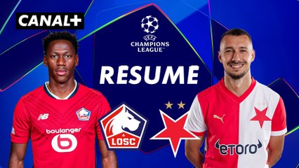 Le résumé de Lille / Slavia Prague - Ligue des Champions 2024-25 (Barrage aller)