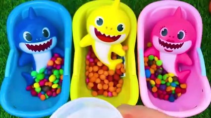 Satisfying ASMR l Magic Bathtubs with Rainbow Kinetic Sand M&M's & Skittles Candy Mixing Cutting