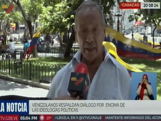 Ciudadanos desean la paz como paradigma social y buscan la unión en Venezuela