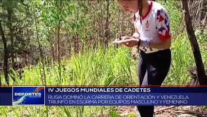 Continúan los IV Juegos Mundiales de Cadetes DEPORTES TELESUR 19-08-2024