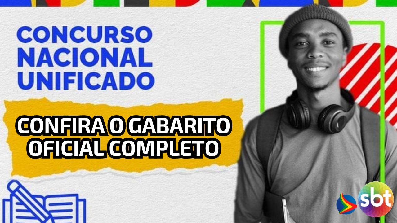 Confira aqui o Gabarito oficial do Concurso Nacional Unificado (CNU)
