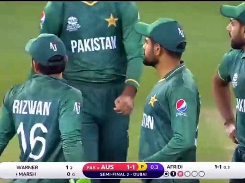 What a over by Shaheen Shah | 1 over ball by ball highlight| pakistan Vs Australia semi final 2021