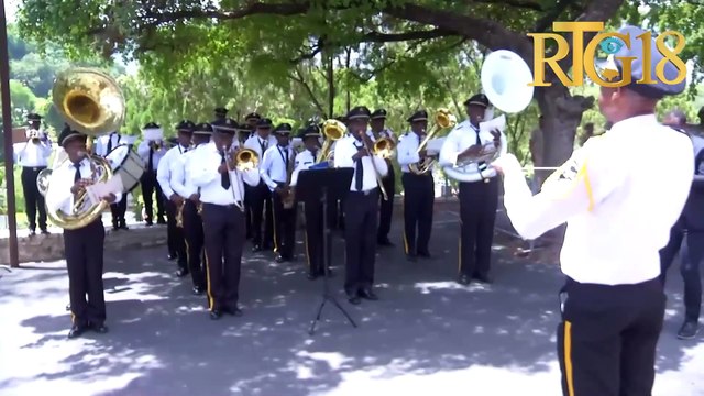 Konsèy Prezidansyèl Tranzisyon òganize yon seremoni adye pou anbasadè peyi Lafrans Fabrice Mauriès