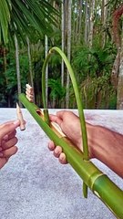 Hand made easy bamboo Toys #shorts