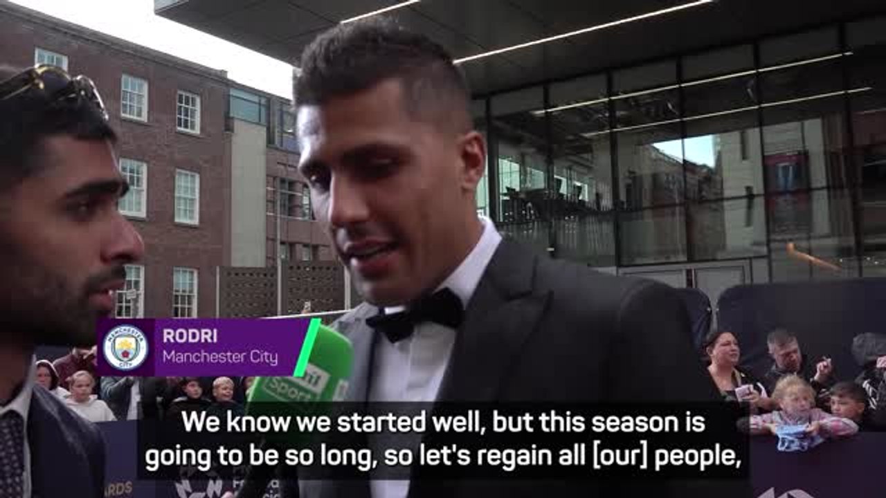 'They're going to be there' - Rodri backs Arsenal as City's main challengers