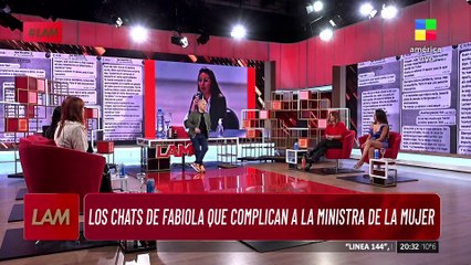  DEBATE EN LAM: Los chats de FABIOLA YAÑEZ que COMPLICAN a Ayelén Mazzina