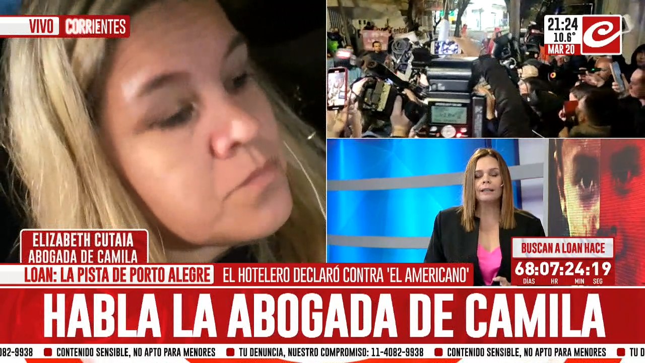 Habla la abogada de Camila: "Me preguntaron por Nicolás"