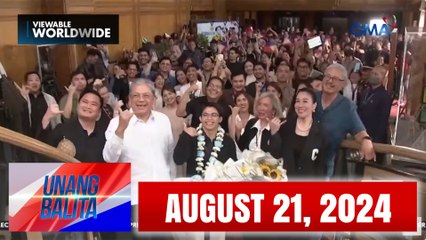 Unang Balita sa Unang Hirit: AUGUST 21, 2024 [HD]