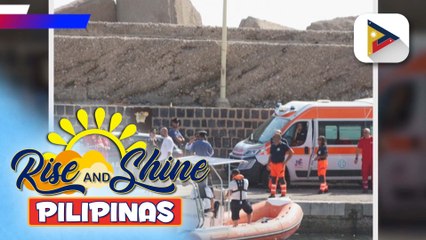 Search and rescue operations sa lumubog na yate sa Italy, patuloy