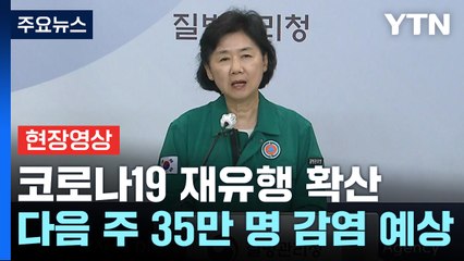 [현장영상+] "여름철 코로나 유행 8월 말까지 증가 이후 감소 예측" / YTN