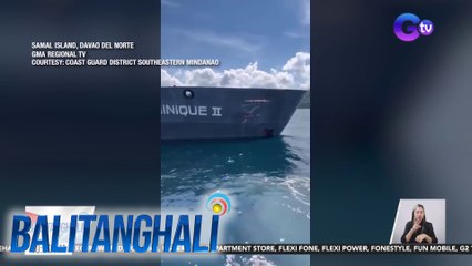 MT Toni Dominique II, napinsala matapos bumangga sa temporary bridge | Balitanghali