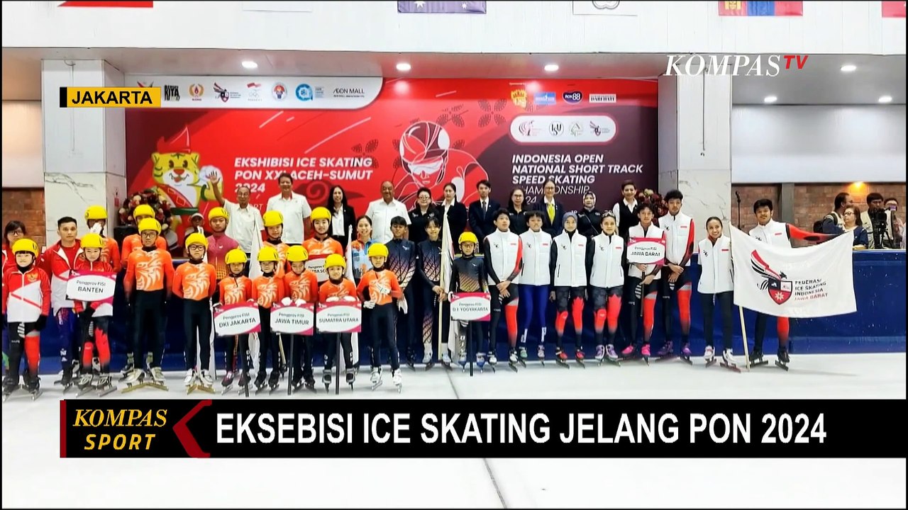 Menengok Keseruan Ekshibisi Ice Skating Jelang PON Aceh-Sumut 2024 di Medan dan Jakarta!