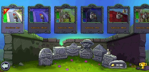 Plants vs. Zombies FREE survival night