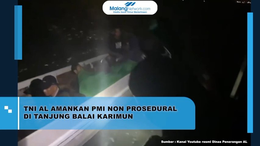 TNI AL Amankan PMI Non Prosedural di Tanjung Balai Karimun