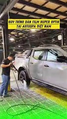Quy trình dán phim cách nhiệt tại autospa Việt Nam