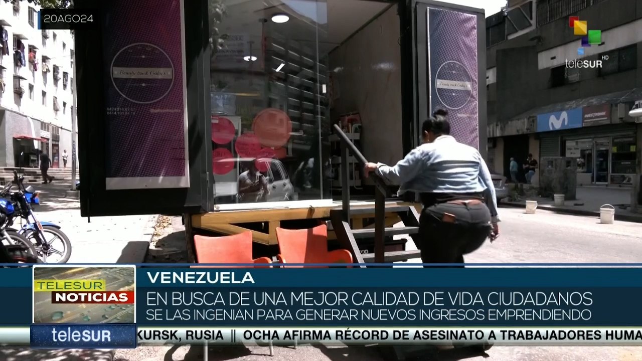 En Venezuela ciudadanos generan nuevos ingresos emprendiendo