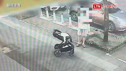 離譜！媽媽吵架後跑去夜唱 24歲爸爸20日怒把1月男嬰丟KTV門口（翻攝畫面）