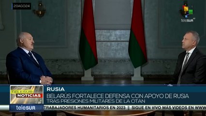 Belarús fortalece sus defensas con apoyo de Rusia