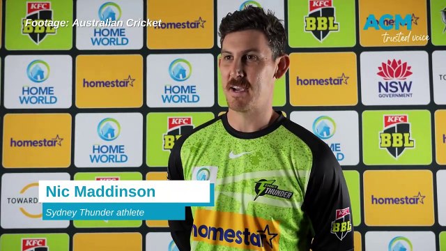Nowra's Nic Maddinson signs with the Sydney Thunder