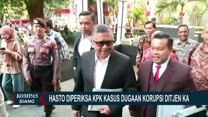 Jadi Saksi Kasus Dugaan Korupsi DJKA, Hasto Dicecar 21 Pertanyaan oleh KPK