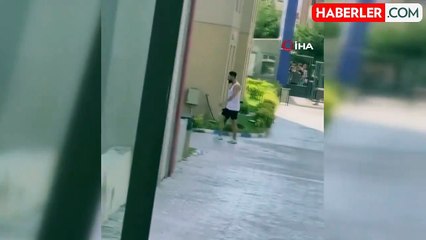 Esenyurt'ta komşu kavgasında pompalı tüfekle dehşet saçtı: O anlar böyle görüntülendi