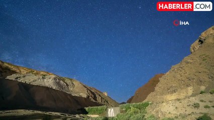 Perseid Meteor Yağmuru Erzincan'da Eşsiz Görüntüler Ortaya Çıkardı