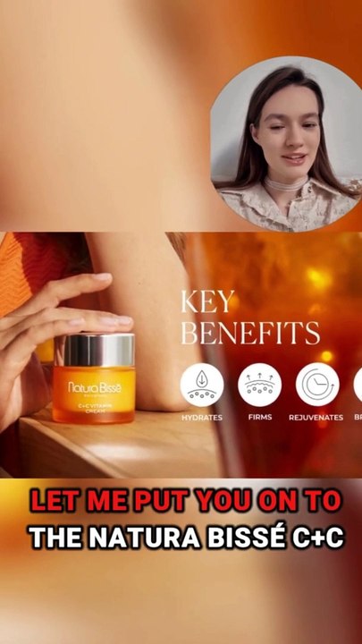 Natura Bissé C+C Vitamin Cream | Anti-Aging Firming Face Cream | Hydrates, Firms