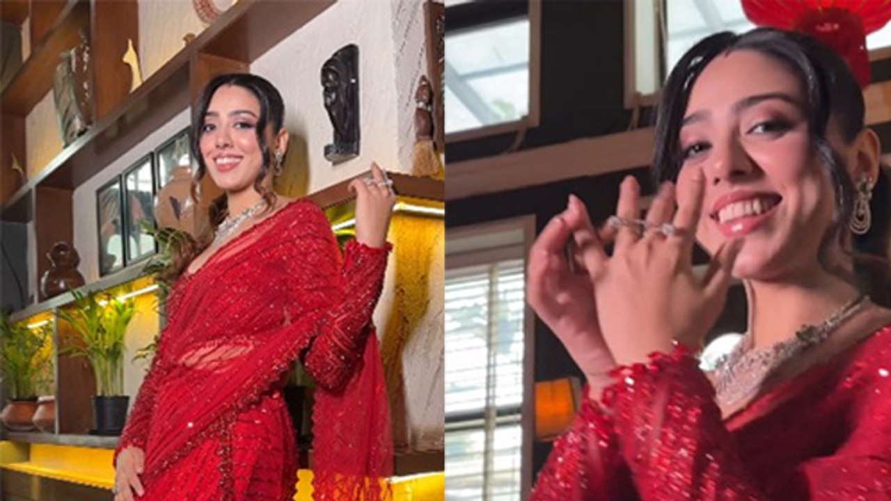 TMKOC Sonu aka Jheel Mehta Flaunts Sindoor Bride Look Viral, Public Shocking Reaction...|