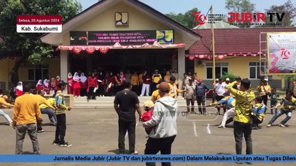 Peringati HUT RI KE-79, Dinas PU Kab. Sukabumi Gelar Perlombaan dan Silaturahmi antar Pegawai