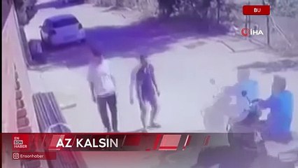 Bursa'da yaptığı şaka, ölümle burun buruna getirdi