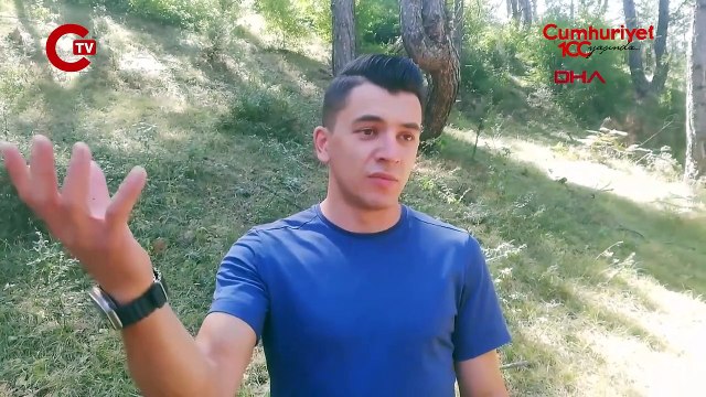 Alevlerin ortasında kalan şefini kurtaran personel o anları anlattı_ Gitseydim...