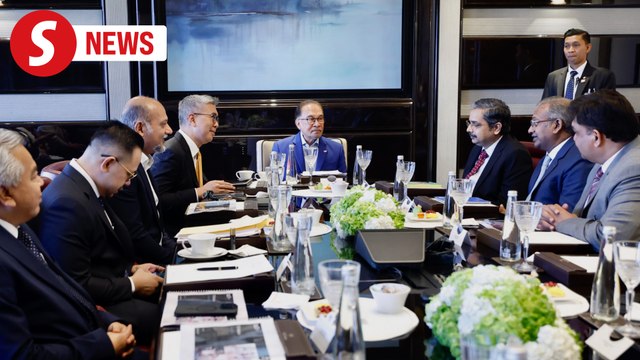 Anwar meets prominent Indian Companies TCS, Emami Agrotech and HCL Tech