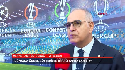 TVF Başkanı Mehmet Akif Üstündağ'dan Çin maçı vurgusu: Unutamayız