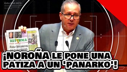 ¡VE! ¡el Dr. Noroña le pone una brutal patiza a un nefasto ‘panarko’ por atacar al gobierno de AMLO!