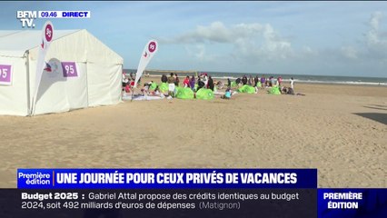 Le Secours populaire organise une journée pour les "Oubliés de Vacances" à Deauville pour plus de 3.000 enfants