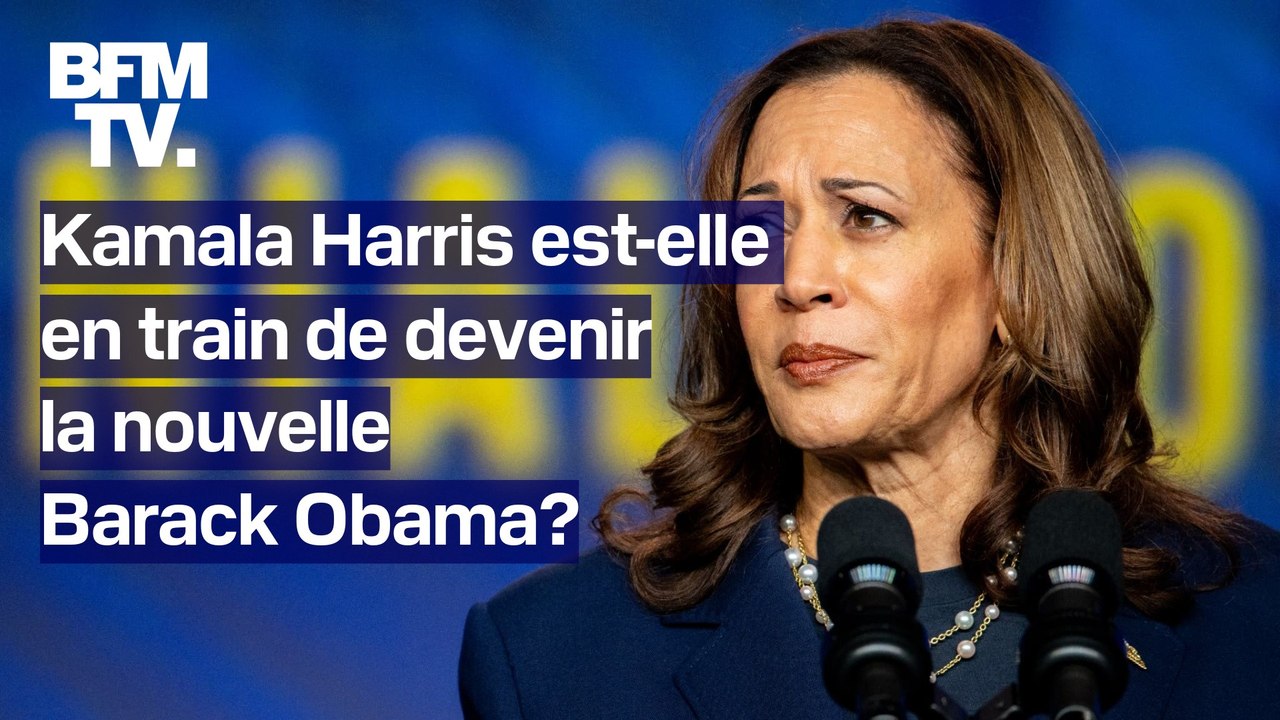 Kamala Harris est-elle en train de devenir la nouvelle Barack Obama?