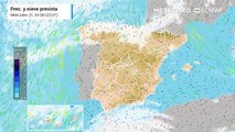 Mañana las tormentas se trasladan al este de España