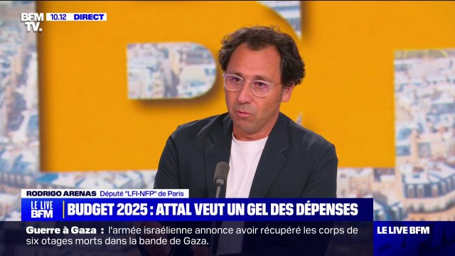 Rodrigo Arenas (député LFI-NFP de Paris): Plus Emmanuel Macron mettra de temps pour nommer Lucie Castets, (...) moins nous aurons le temps de mettre en œuvre nos réformes
