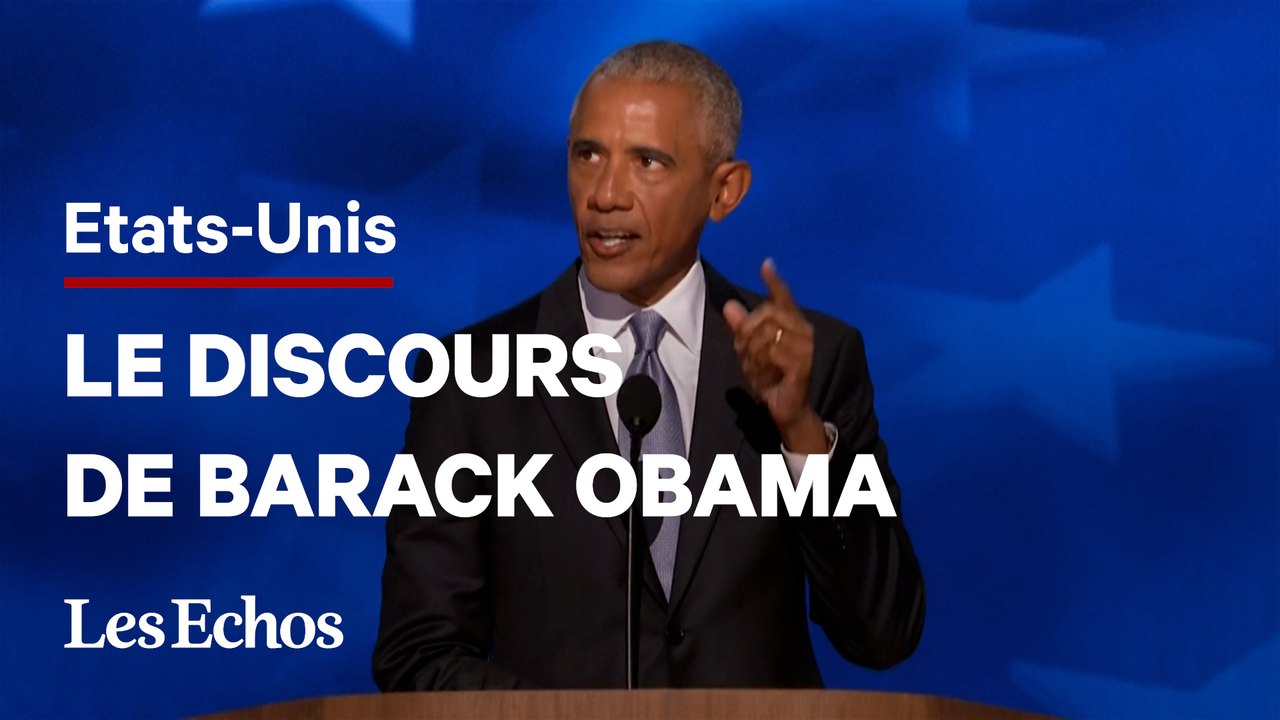 « Yes, she can » : Barack Obama adoube Kamala Harris à la convention démocrate