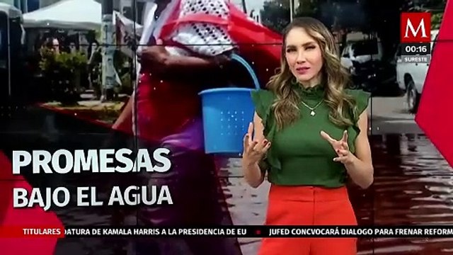 Chalco exige acción de Delfina Gómez por inundaciones prolongadas