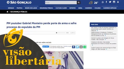 O caso Gabriel Monteiro: Qual a diferença entre a PM do Rio e o Comando Vermelho? | VL - 06/03/20